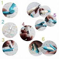 Cake Decoration Tool Durable Pastry Icing Piping Bag Nozzle Tips Converter Fondant Cake Sugar Craft Decorating... N3