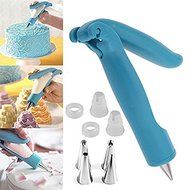 Cake Decoration Tool Durable Pastry Icing Piping Bag Nozzle Tips Converter Fondant Cake Sugar Craft Decorating... N5