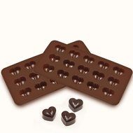 New 15 Hearts Shape Silicone Cake Bakeware Tools Chocolate Ice Mold Cake Decoration Jelly Pudding Kitchen Cooking N3