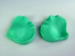 3d Silicone Cake Mould,2pcs/set Leaf Shapes Cake Chocolate Candy Silicone Decorating Mold Tools