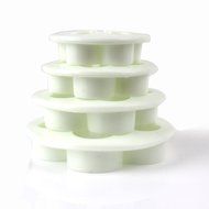 DUFUSTORE 4 Pcs Rose Flower Cake cookie Fondant Decorating Sugarcraft Cutters Tools N2