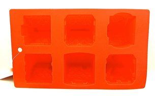 Holiday Time Village Cake Mold,silicone,6 Cavity N6