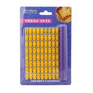 Putee&reg; Alphabet Number Cookie Biscuit Stamp Cutter Embosser Cake Mould Tools