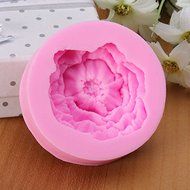 3D Mini Peony Fondant Mold Silicone Cake Chocolate Moulds N3