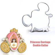 Cookie Cutter Cake Baking Mold Princess Carriage Shape Stainless Steel shopping N2