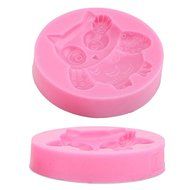 "Cute Owl Silicone Fondant Mold Chocolate Polymer Clay Mould" shopping N3