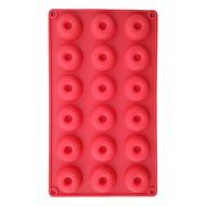 Fanhesheng 18-Cavity Silicone Fancy Bundt Cake, Muffin, Cupcake, Brownie and Cornbread Mold