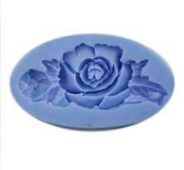 Autek 6.6cm Fondant Flower Chocolate Cake Decoration Silicone Soap Mould Mold Tools(3DMold-90)