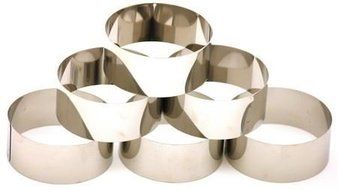 Silverwood Rosti Ring 3.5&quot; X 1.5&quot; - Set of 6 N2
