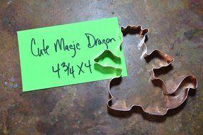 Cute Magic Dragon Cookie Cutter N2