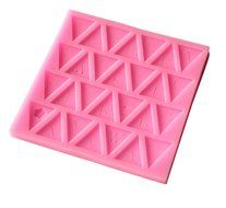 BleuMoo Letter Flag Lace Silicone Mold Cake Decorating Baking Chocolate Mould N2