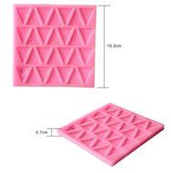 BleuMoo Letter Flag Lace Silicone Mold Cake Decorating Baking Chocolate Mould N8