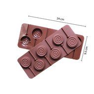 Stainless Steel Chocolate Melting Pot + Silicone Lollipop Mold With Sticks. N2