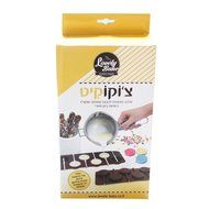 Stainless Steel Chocolate Melting Pot + Silicone Lollipop Mold With Sticks. N7