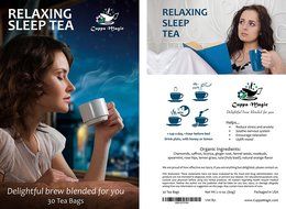 INSOMNIA, STRESS AND ANXIETY AID - RELAX WITH HERBAL SLEEP TEA - 14 DAY N11