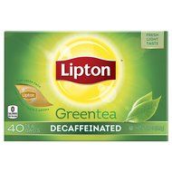 Lipton Green Tea, Decaffeinated, 40 Count