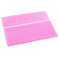 Lace Silicone Fondant Mold Wedding Cake Mould Decoration Baking Tool N2