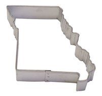 R&amp;M Missouri State Cookie Cutter in Durable, Economical, Tinplated Steel