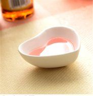 Elufly White Porcelain Mini Heart Dish 3&#039;&#039; Set of 2-8 (4) N5