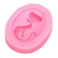 &quot;dipshop Cat Silicone Fondant Mold Cake Decorating Mould Gumpaste Sugarpaste Mold FDA LFGB&quot; shopping