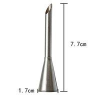 meizhouer Stainless Steel Piping Nozzles Pastry Kitchen Bakeware Bakry Fondant Dessert Tip Cake Decorating N8