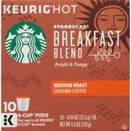 Starbucks Breakfast Blend, K-Cup for Keurig Brewers, 60 Count N4