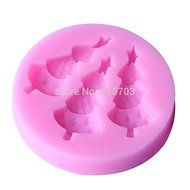 1pcs, Trees Shape Silicone Mold, for Fondant Cake Mold, Bakware Tools, Soap Mold ,Sugar Tool N2