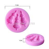 1pcs, Trees Shape Silicone Mold, for Fondant Cake Mold, Bakware Tools, Soap Mold ,Sugar Tool N3