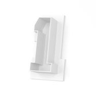 Collegiate Number 1 Cookie Cutter - STANDARD - 3 Inches