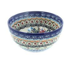 Polish Pottery Ashley Dessert Bowl