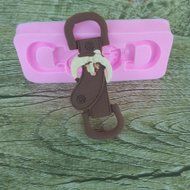Click Down Belt Buckle Shape Craft DIY Moulds DIY Cake Decorating Fondant Mold N2