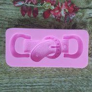 Click Down Belt Buckle Shape Craft DIY Moulds DIY Cake Decorating Fondant Mold N3