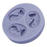 &quot;3 Cats Silicone Mold Fondant Cake Mould Decorating Tool&quot; shopping N3
