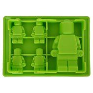 Flyager Silicone Ice Cube Tray Mold Maker Ice Cream Mold Chocolate Mold Cake Jello Mold DIY (Green) N3