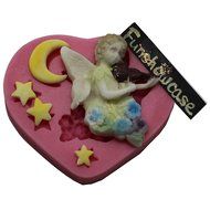 Fairy or Angel Playing Violin Silicone Cake Decorating Mold, for Cake Decoration, Cupcake Topper, Polymer Clay... N2
