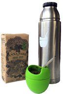Anna Park Yerba Mate - Organic - The Best Yerba Mate in the World! 500 Grs/1.1 Lbs/16.9 Oz N8