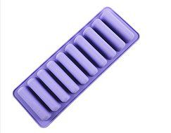 Silicone Cake Mold Strip Chocolate Mold Ice lattice Thumb Biscuit Mold N4