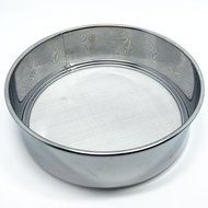 Mcupper-Fine Mesh Flour Sifter Baking &amp; Powdered Sugar- Stainless Steel - 6&quot; Diameter M-40 (1, A)