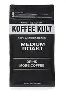 Koffee Kult - Medium Roast Coffee Beans (2 lb Whole Bean) Highest Quality Delicious Coffee - Fresh Gourmet Aromatic... N2