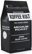 Koffee Kult - Medium Roast Coffee Beans (2 lb Whole Bean) Highest Quality Delicious Coffee - Fresh Gourmet Aromatic... N9