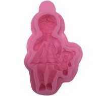 Funshowcase Baby Holding Toy Candy Silicone Mold for Sugarcraft, Cake Decoration, Cupcake Topper, Chocolate, Fondant...