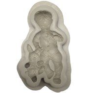 Funshowcase Baby Holding Toy Candy Silicone Mold for Sugarcraft, Cake Decoration, Cupcake Topper, Chocolate, Fondant... N2