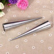 Bakeware Conical Aluminum Alloy Tube Roll Danish Tools Baking Cake Mold N2