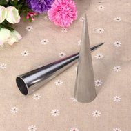 Bakeware Conical Aluminum Alloy Tube Roll Danish Tools Baking Cake Mold N4