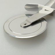 Great Value ZDBT13 Practical Stainless Steel Wheel Cutter Slicer Blade Knife Pizza Knife Silver N3
