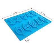 Silicone Cake Molds Large Numbers Chocolate Mould DIY Silicone Chocolate Models Baking Tools