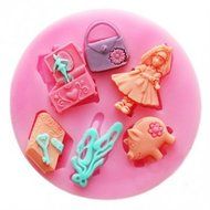 Man Friday Ballerina Bag Silicon Cake Mold