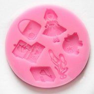 Man Friday Ballerina Bag Silicon Cake Mold N2