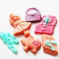 Man Friday Ballerina Bag Silicon Cake Mold N3