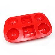 Great Value Red Silicone Cake Mold Set